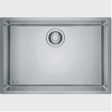 Pia Cuba De Inox Para Cozinha 60x40 Gourmet Luxo Quadrada