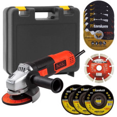 Esmerilhadeira 4.1/2 820w G720 Black&Decker com maleta