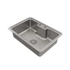 Cuba Inox Sobrepor Embutir Massima 68x48x20 sem Acessórios com Válvula Docol
