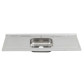Pia de Cozinha Aço Inox 120cm com Fundo Concretado Fabrinox