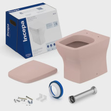 Vaso Sanitário Convencional com Assento Termofixo Queda Amortecida Boss Incepa