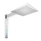 Chuveiro Digital 127V (110V) 5500W Acqua Century Branco e Cromado Lorenzetti