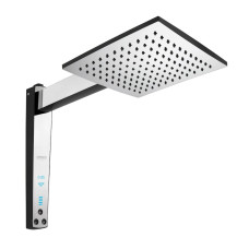 Chuveiro Digital 127V (110V) 5500W Acqua Century Preto e Cromado Lorenzetti