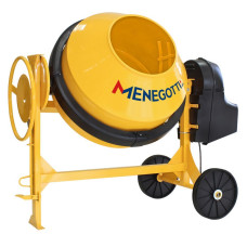 Betoneira 400L Mono 2CV Chapa de Aço de 2,66mm Rental Max com Kit de Segurança . - MENEGOTTI-4001126