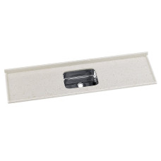 Pia de Mármore Sintético Roralit com Cuba Inox 200cm Travertino 5627-14 Rorato
